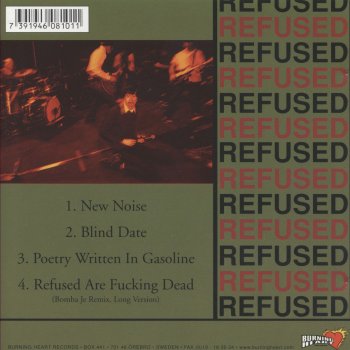 Refused Refused Are Fucking Dead (Bomba Je Remix) [Long Version]