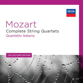 Wolfgang Amadeus Mozart feat. Quartetto Italiano String Quartet No.3 in G, K.156: 2a. Adagio (original version)