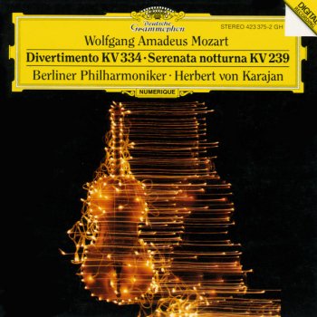 Mozart; Berliner Philharmoniker, Herbert von Karajan Divertimento In D, K.334 - Orchestral Version: 1. Allegro