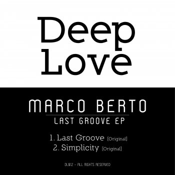 Marco Berto Last Groove