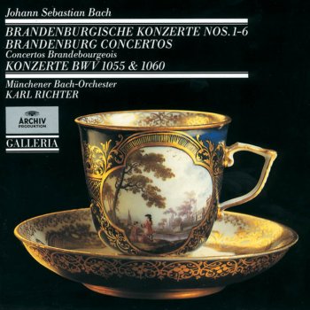 Karl-Heinz Schneeberger feat. Hans-Martin Linde, Manfred Clement, Pierre Thibaud, Hedwig Bilgram, Münchener Bach-Orchester & Karl Richter Brandenburg Concerto No. 2 in F, BWV 1047: I. (Allegro)