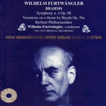 Berliner Philharmoniker Symphony No. 4 in E Minor Op. 98: III. Allegro giocoso