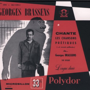 Georges Brassens La chasse aux papillons - Version Originale 25cm