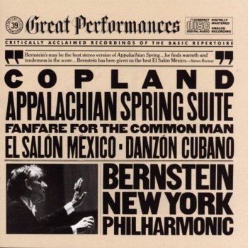 Aaron Copland, New York Philharmonic & Leonard Bernstein Appalachian Spring: sub. Allegro