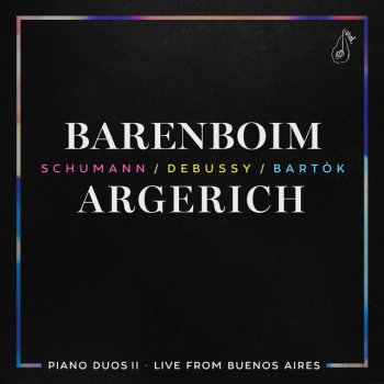 Robert Schumann feat. Daniel Barenboim & Martha Argerich 6 Studien in kanonischer Form, Op.56 - Arr. 2 Pianos: 6. Adagio - Live