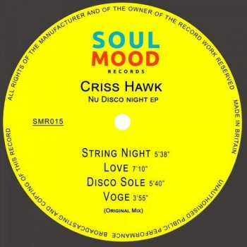 Criss Hawk Love - Original mix
