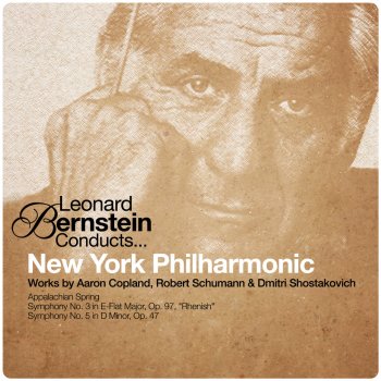 New York Philharmonic feat. Leonard Bernstein Symphony No. 3 in E-Flat Major, Op. 97 "Rhenish": I. Lebhaft