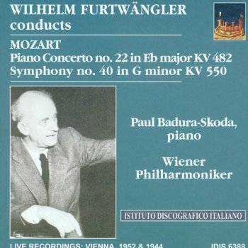 Wolfgang Amadeus Mozart, Wiener Philharmoniker & Wilhelm Furtwängler Symphony No. 40 in G Minor, K. 550: III. Menuetto. Allegretto