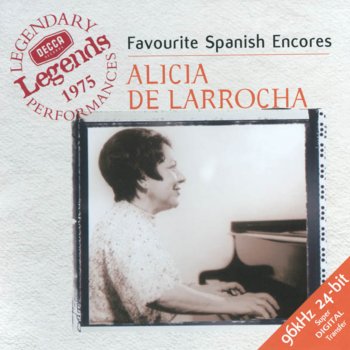 Alicia de Larrocha Danzas Andaluzas, Op. 8: 3. Zapateado