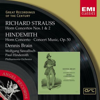 Richard Strauss, Wolfgang Sawallisch, Philharmonia Orchestra & Dennis Brain Horn Concerto No. 1 in E flat major Op. 11: I. Allegro