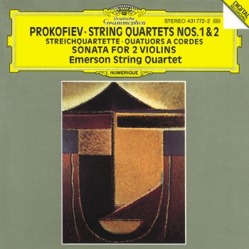 Sergei Prokofiev feat. Emerson String Quartet String Quartet No.2 in F, Op.92: 3. Allegro