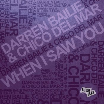 Darren Bailie & Chico Del Mar When I Saw You - C&G Remix Edit