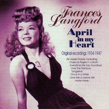 Frances Langford Close As Pages In a Book