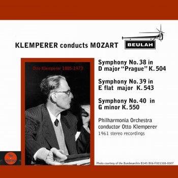 Otto Klemperer feat. Philharmonia Orchestra Symphony No. 40 in G Minor, K. 550: III. Menuetto
