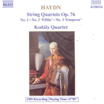 Franz Joseph Haydn feat. Kodály Quartet String Quartet No. 62 in C Major, Op. 76 No. 3 Hob. III:77 Emperor: II. Poco adagio, cantabile