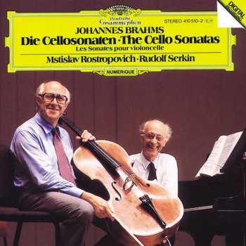 Johannes Brahms, Mstislav Rostropovich & Rudolf Serkin Sonata For Cello And Piano No.2 In F, Op.99: 1. Allegro vivace