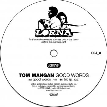 Tom Mangan Good Words