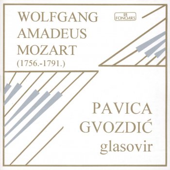 Pavica Gvozdić Sonata U D-Duru, Kv 576, Allegro