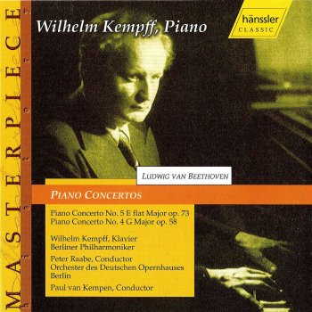 Ludwig van Beethoven feat. Wilhelm Kempff, Berliner Philharmoniker & Peter Raabe Klavierkonzert Nr. 5 Es-Dur, Op. 73: I. Allegro