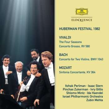 Antonio Vivaldi, Isaac Stern, Israel Philharmonic Orchestra & Zubin Mehta Concerto For Violin And Strings In E, Op.8, No.1, R.269 "La Primavera": 2. Largo - Live At Frederic R. Mann Auditorium, Tel Aviv / 1982