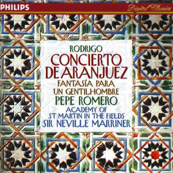 Pepe Romero feat. Christine Pendrill, Academy of St. Martin in the Fields & Sir Neville Marriner Concierto de Aranjuez for Guitar and Orchestra: II. Adagio