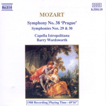 Wolfgang Amadeus Mozart feat. Capella Istropolitana & Barry Wordsworth Symphony No. 30 in D Major, K. 202: II. Andantino con moto