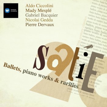 Erik Satie feat. Aldo Ciccolini - Gabriel Bacquier Trois Poèmes D'amour (Erik Satie) : Ta Parure Est Secrte