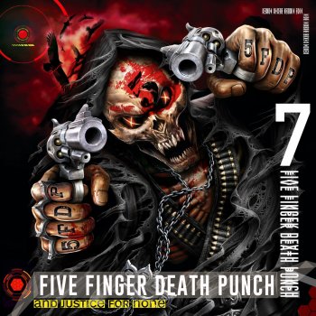 Five Finger Death Punch Blue on Black