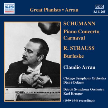Claudio Arrau Carnaval, Op. 9: Intermezzo: Paganini