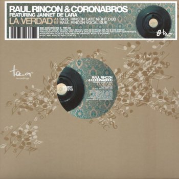 Raul Rincon La Verdad - Raul Rincon Late Night Dub