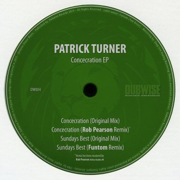 Patrick Turner Concecration