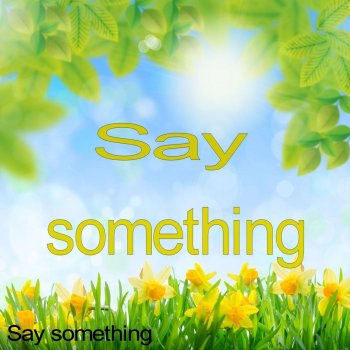 Say Something Say Something