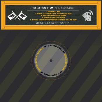 TOM RICHMAN feat. Advanced Boi, Tom Richman, Obey City & Advanced Boi DRO MONTANA - Obey City Remix