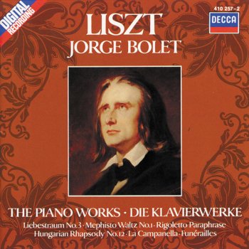 Franz Liszt; Jorge Bolet Concert Paraphrase on Rigoletto, S.434 after Verdi's opera