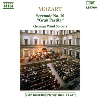 Wolfgang Amadeus Mozart feat. German Wind Soloists Serenade No. 10 in B-Flat Major, K. 361, "Gran Partita": III. Menuetto