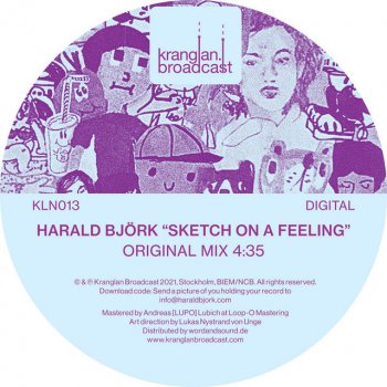 Harald Björk Sketch On A Feeling - Original Mix