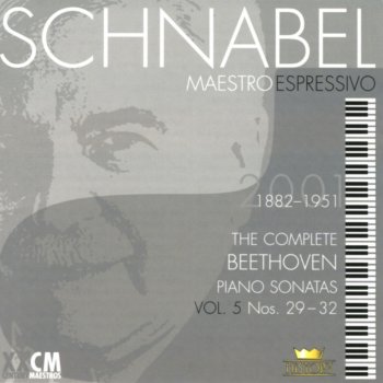 Artur Schnabel Piano Sonata No. 29 in B-Flat Major, Op. 106 'Hammerklavier': III. Adagio Sostenuto, Appassionato e con molto Sentimento