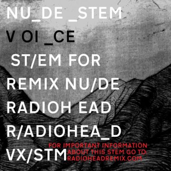 Radiohead Nude - Voice Stem
