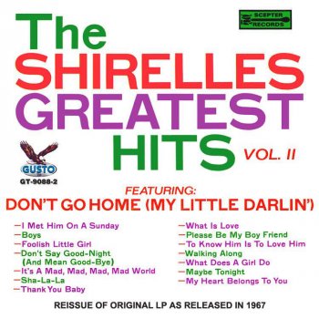 The Shirelles Don't Go Home (My Little Darlin')
