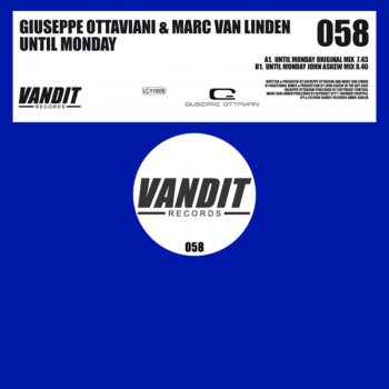 Giuseppe Ottaviani feat. Marc van Linden Until Monday