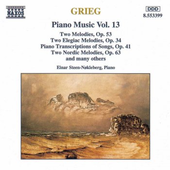 Edvard Grieg feat. Einar Steen-Nøkleberg Transcriptions of Original Songs, Vol. II, Op. 41: Vuggesang (Cradle Song), Op. 9, No. 2