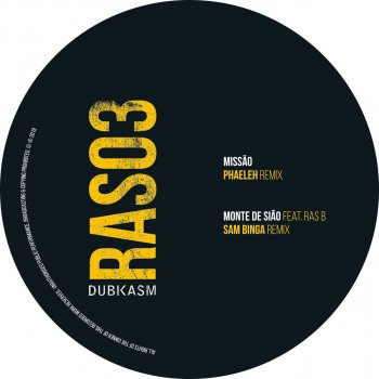 Dubkasm feat. Ras B & Sam Binga Monte de Siao - Sam Binga Remix