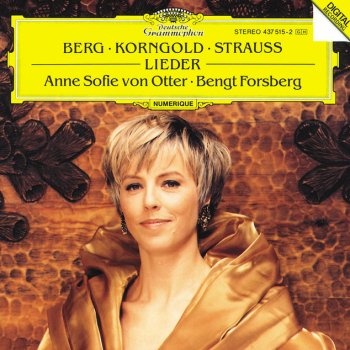 Erich Wolfgang Korngold, Anne Sofie von Otter & Bengt Forsberg Drei Gesänge Op.18: 1."In meine innige Nacht" ; langsam - attaca