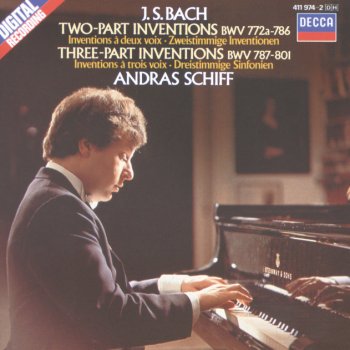 Johann Sebastian Bach feat. András Schiff 15 Three-part Inventions, BWV 787/801: No. 9 in F minor, BWV 795