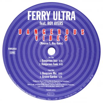 Ferry Ultra Dangerous Vibes (Deep Zone Mix)