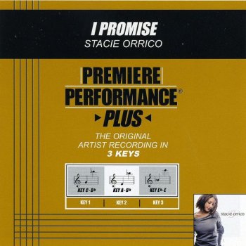 Stacie Orrico I Promise (Performance Track In Key of C-Db With Background Vocals)