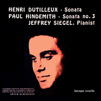 Jeffrey Siegel Sonata: II. Lied; Assez lent