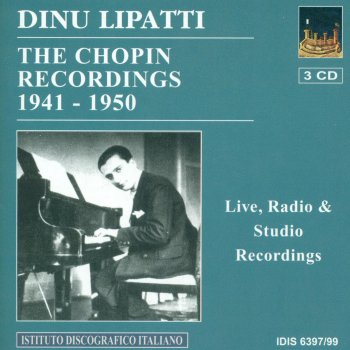 Frédéric Chopin feat. Dinu Lipatti Waltz No. 8 in A-Flat Major, Op. 64, No. 3