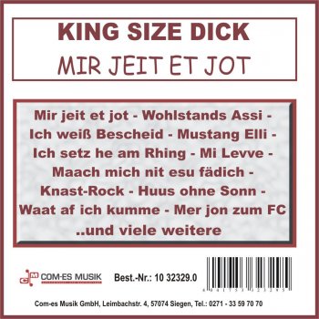 King Size Dick Huus ohne Sonn