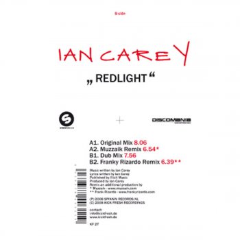 Ian Carey Redlight (Franky Rizardo Remix)